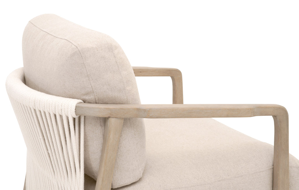 Harbor Club Chair, Flax Linen