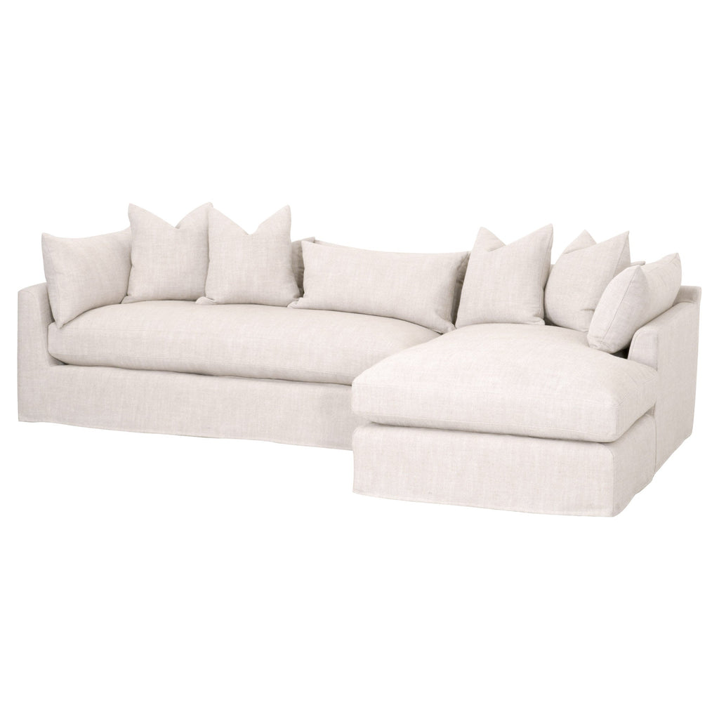 Haven 110" Lounge Slipcover RF Sectional