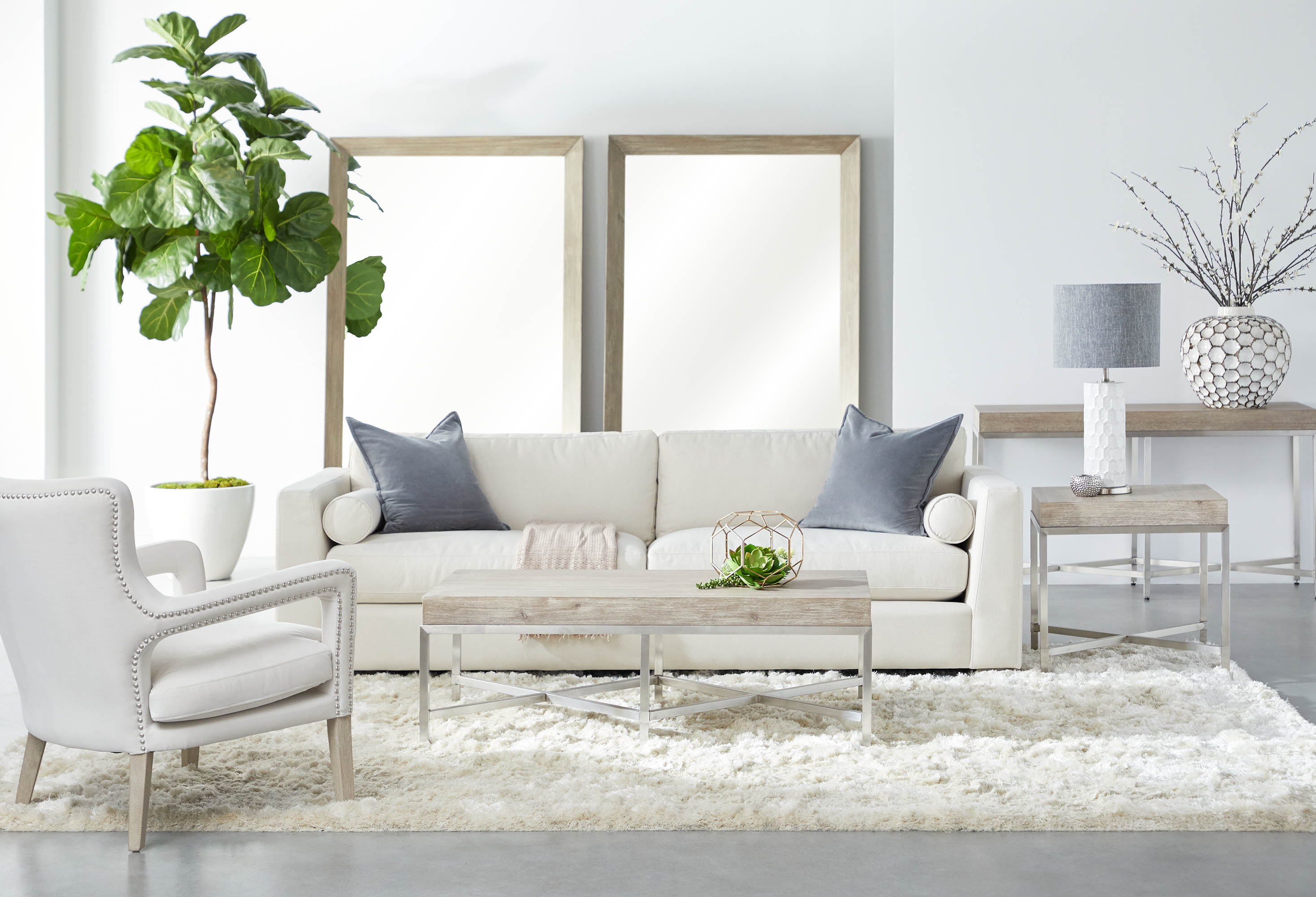 Hayden 95" Taper Arm Sofa