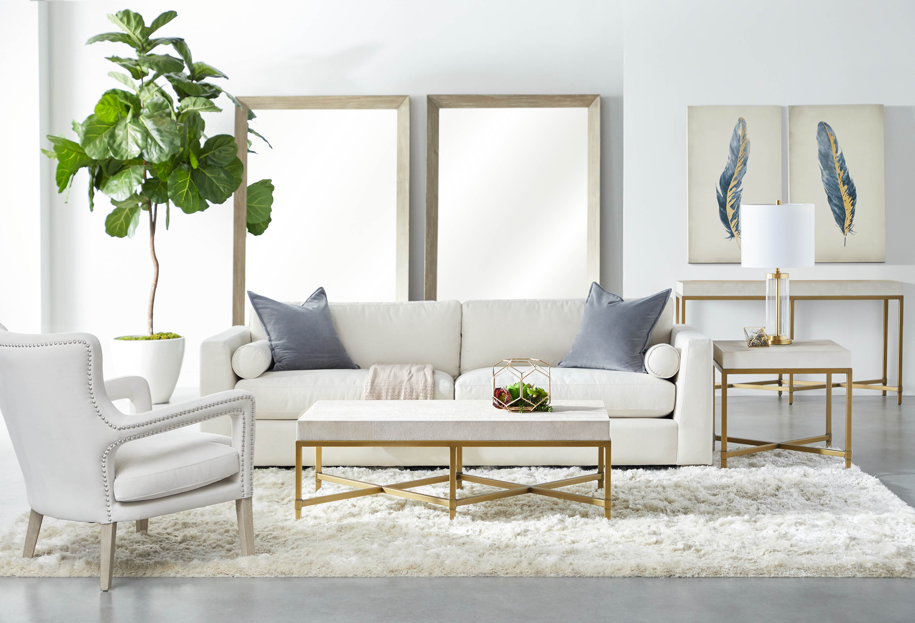 Hayden 95" Taper Arm Sofa