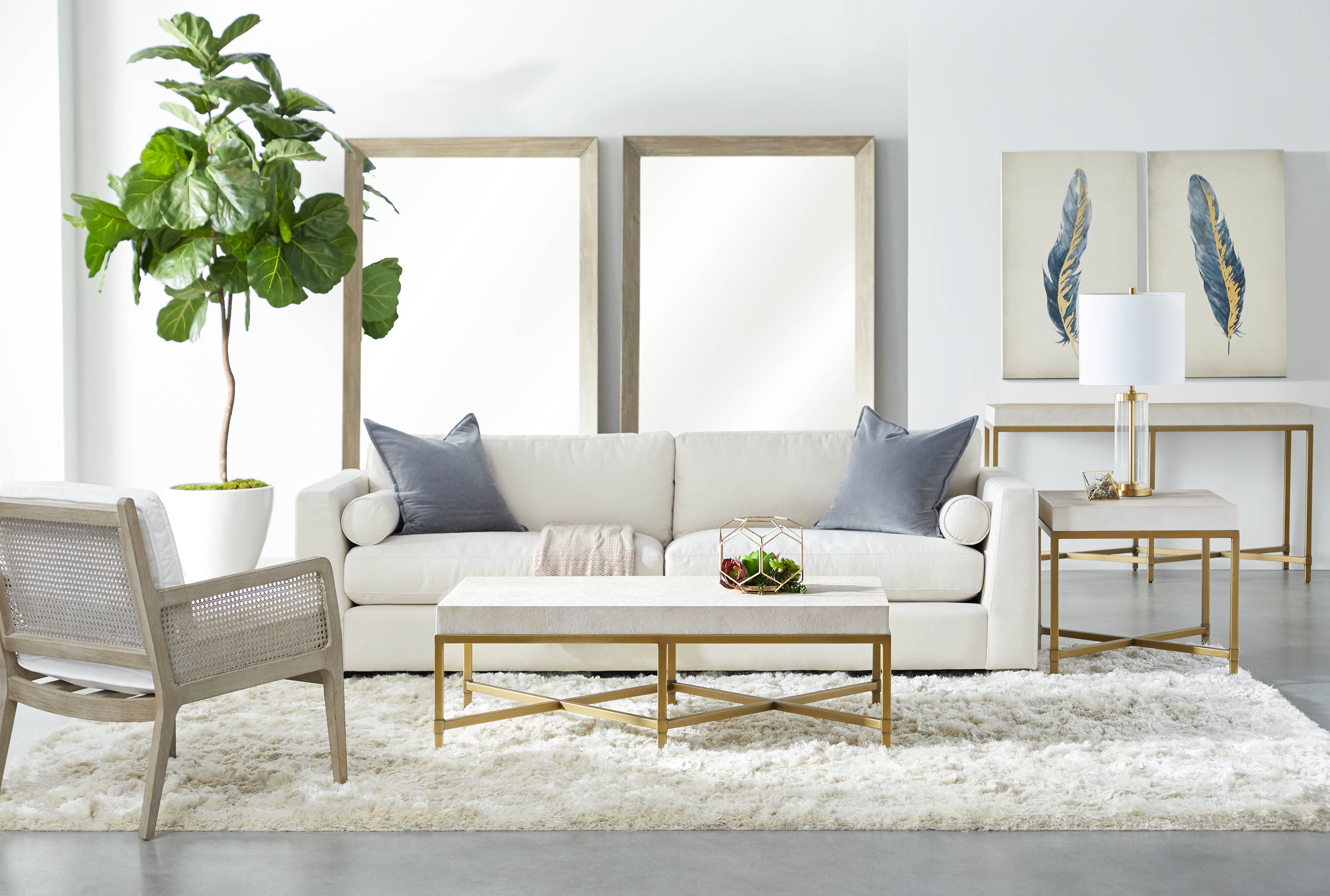 Hayden 95" Taper Arm Sofa
