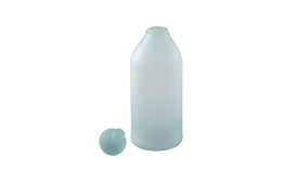 Frosted Glass Bottle, Small, 9x9x20"