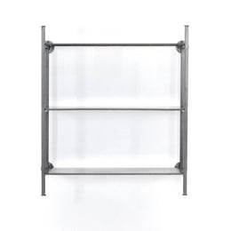 Enloe Wall Shelf-Gunmetal