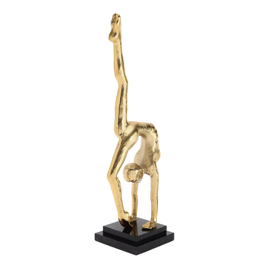 Namaste Statue, Gold