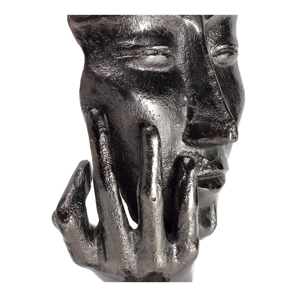 Ponder Sculpture, Black