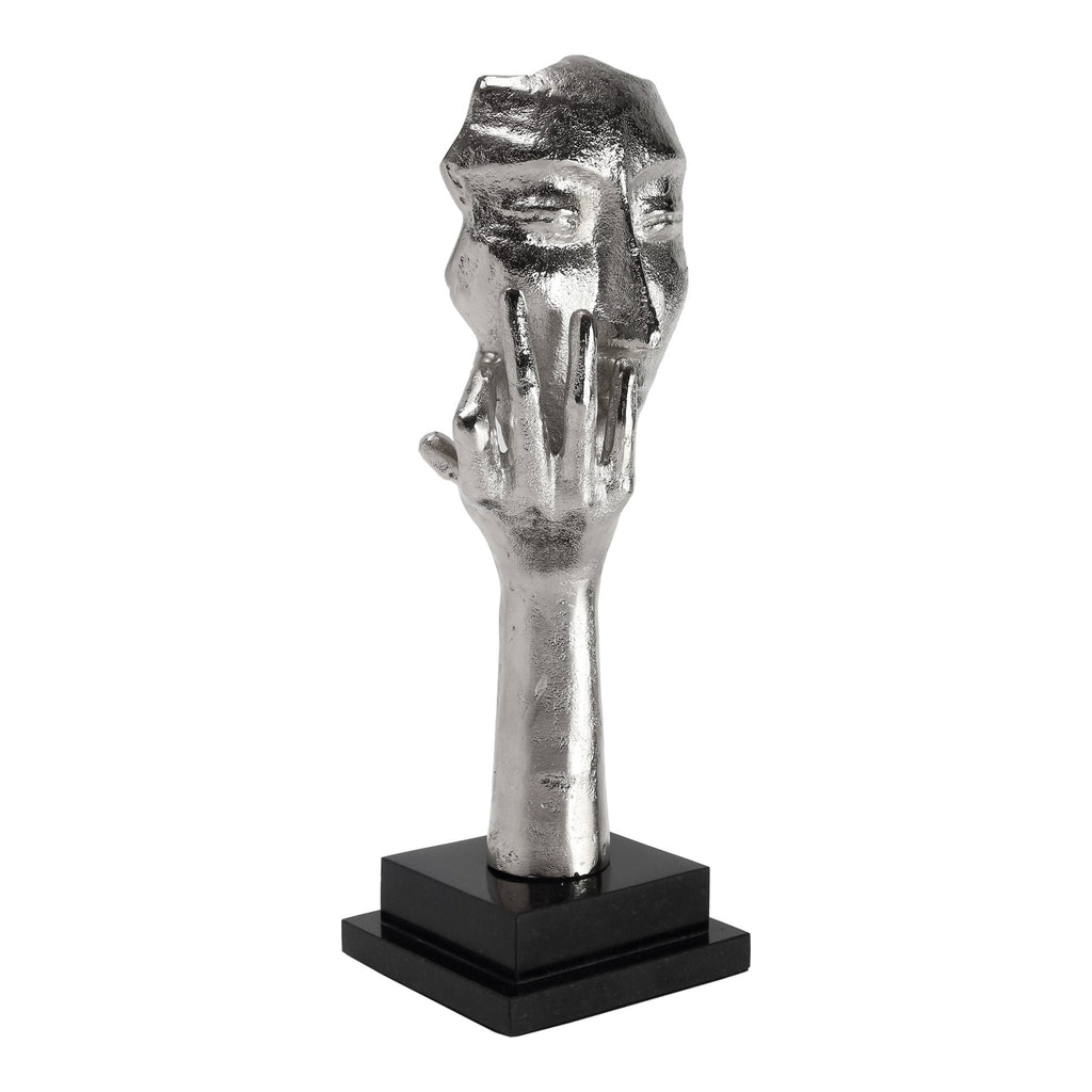 Ponder Sculpture, Silver