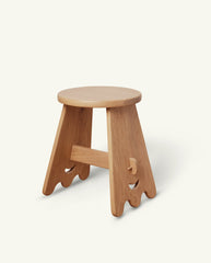 Senja Footstool, Oak