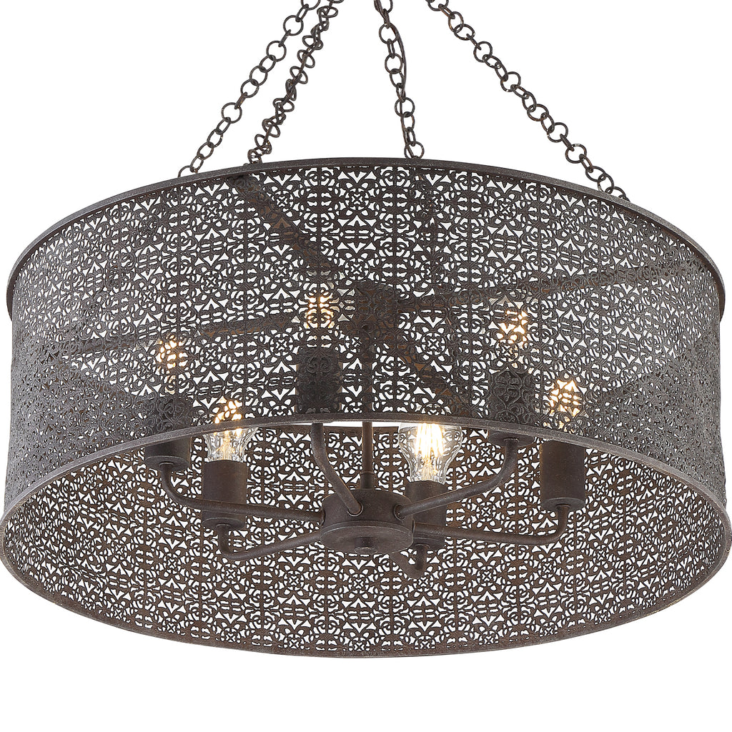 Jasmine 6 Light Chandelier