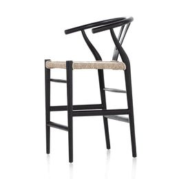 Muestra Counter Stool-Black Teak