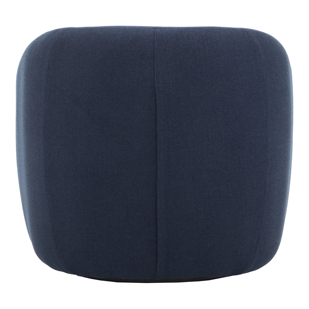 Maurice Swivel Chair, Blue