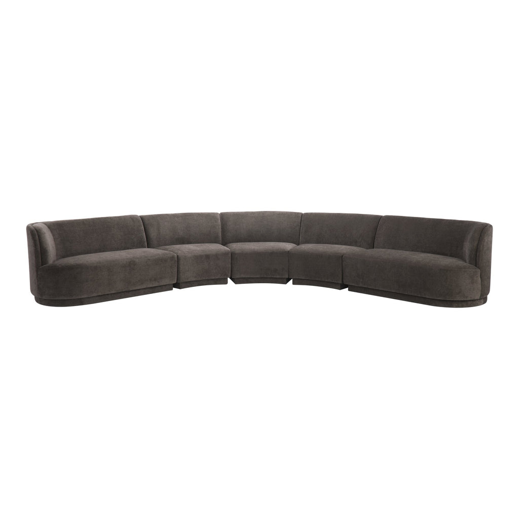 Yoon Radius Modular Sectional, Umbra Grey