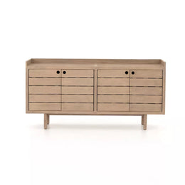 Lula Outdoor Sideboard, Washed Brown-FSC by Four Hands