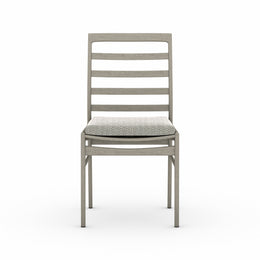 Linnet Outdoor Dining Chair - Weathered Grey / Faye Ash