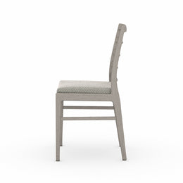 Linnet Outdoor Dining Chair - Weathered Grey / Faye Ash
