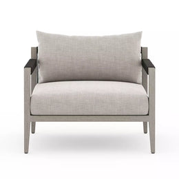 Sherwood Outdoor Chair, Weathered Grey - Stone (Venao) Grey