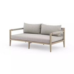 Sherwood Outdoor Sofa - Washed Brown, Stone Grey by Four Hands