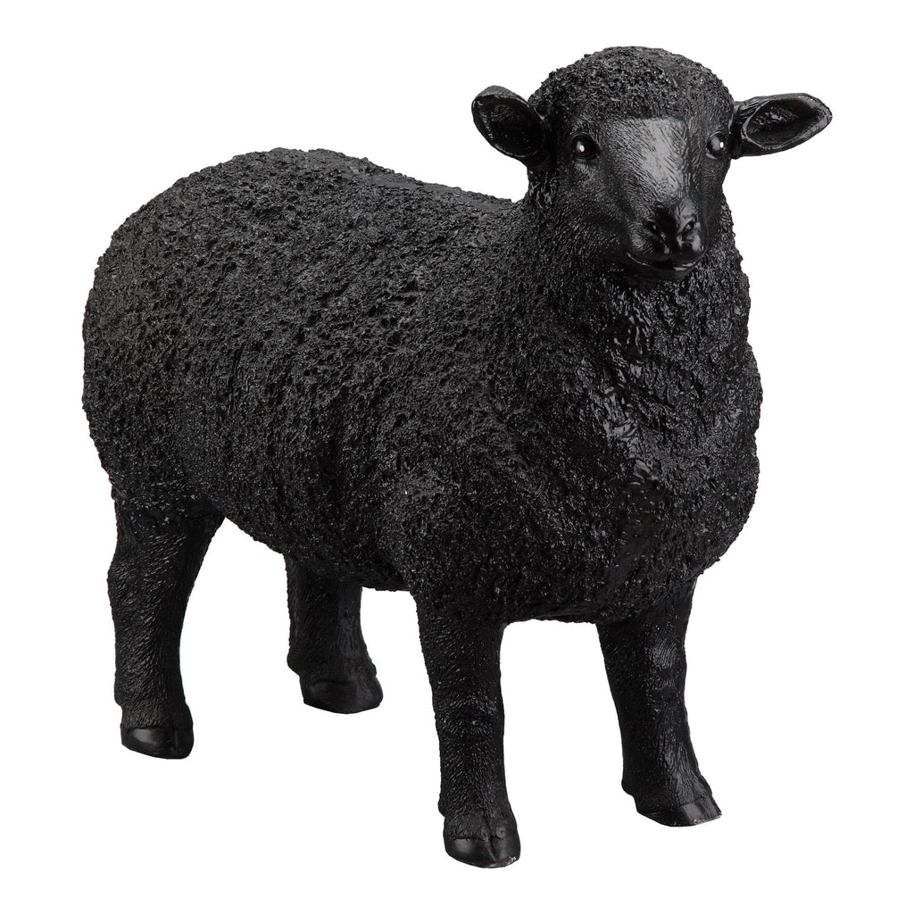 Dolly Sheep Statue, Black