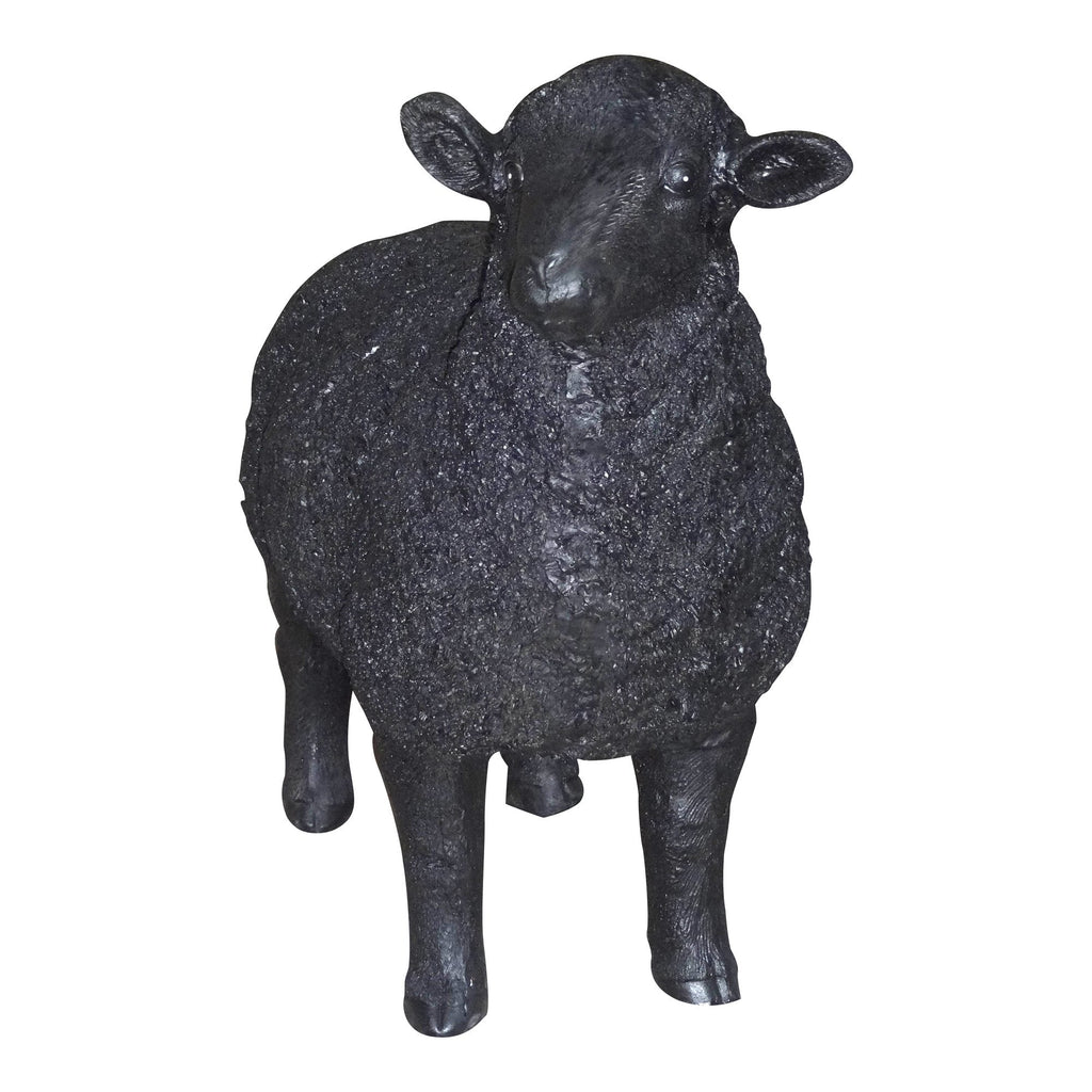 Dolly Sheep Statue, Black