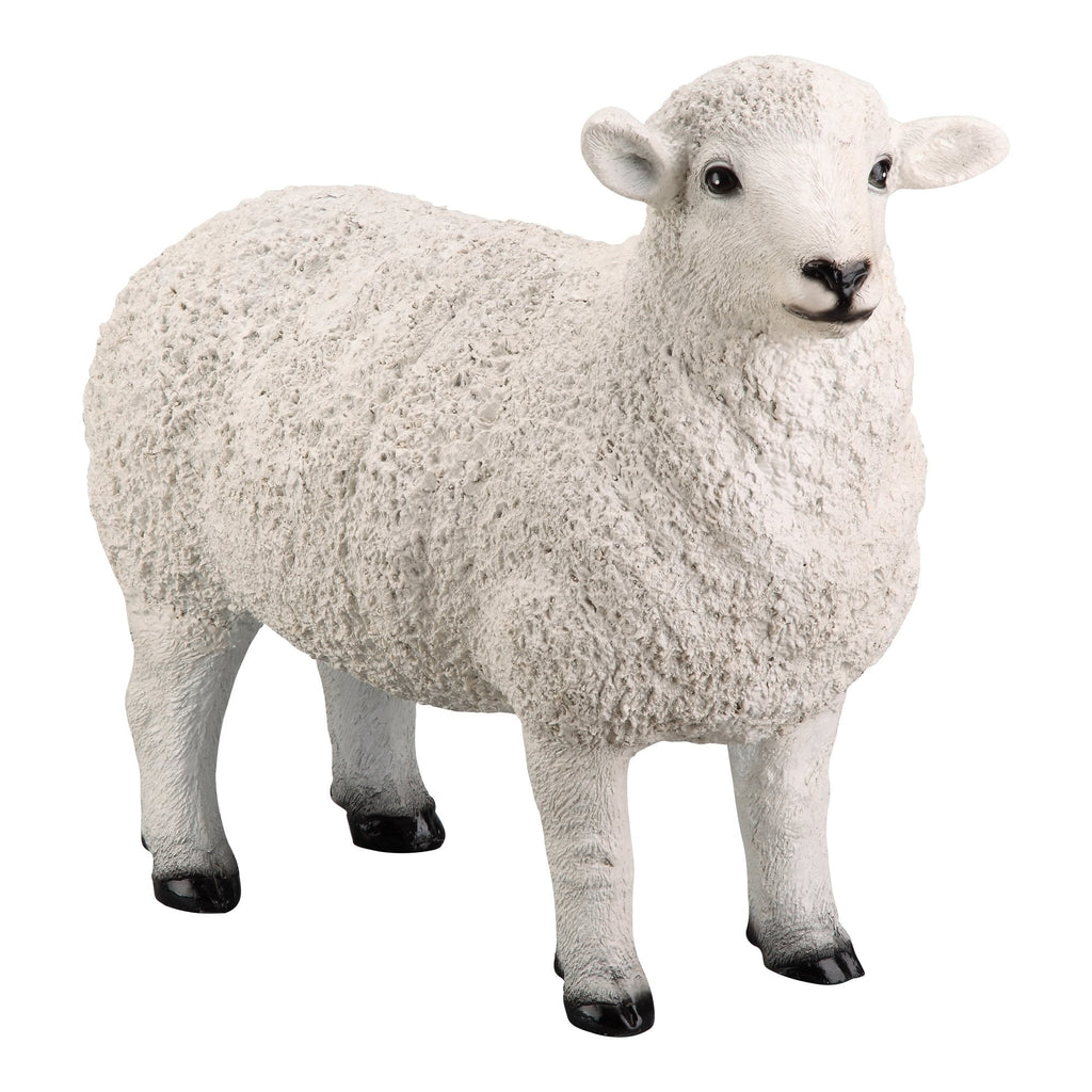 Dolly Sheep Statue, White