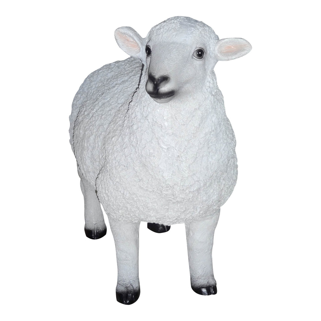 Dolly Sheep Statue, White