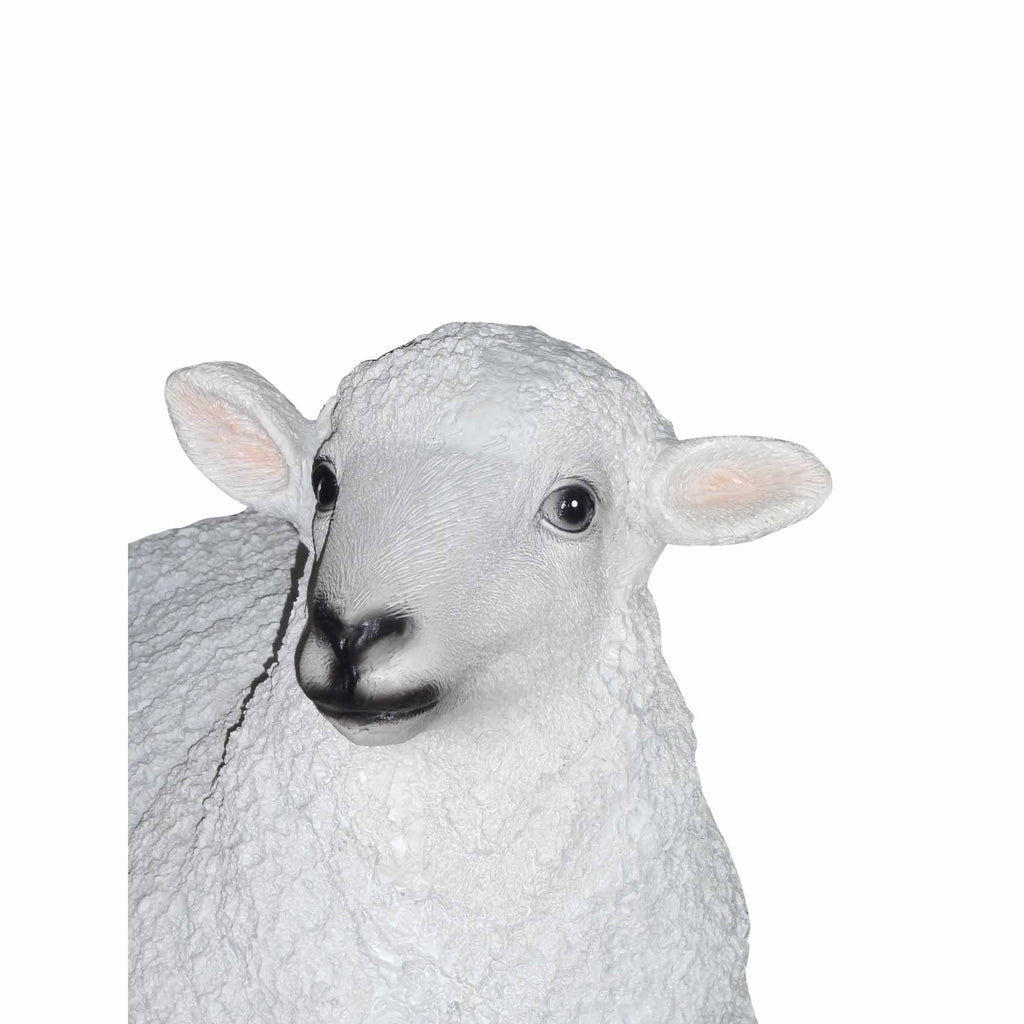 Dolly Sheep Statue, White