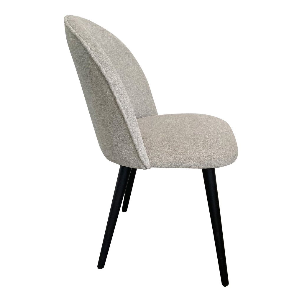 Clarissa Dining Chair, Light Grey, Set of 2