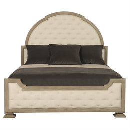 Santa Barbara Panel Bed King (With Semi-Circular Headboard)