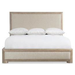 Aventura Panel Bed With Inset Upholstered Panels