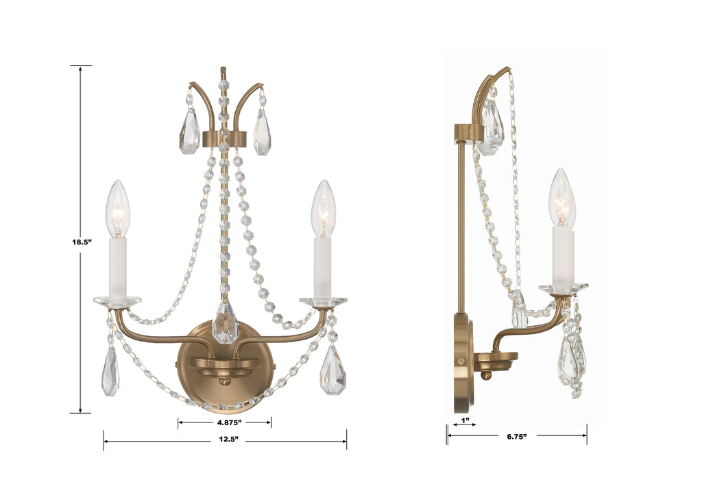 Karrington 2 Light Sconce