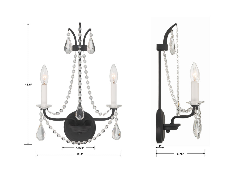 Karrington 2 Light Sconce