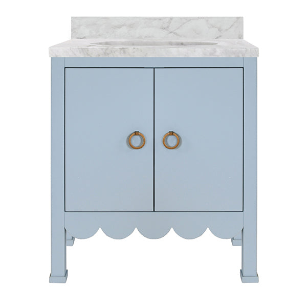 Kealey Bath Vanity, Light Blue