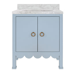 Kealey Bath Vanity, Light Blue