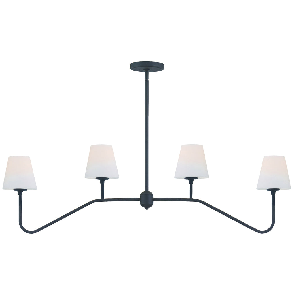 Keenan 4 Light Linear Chandelier