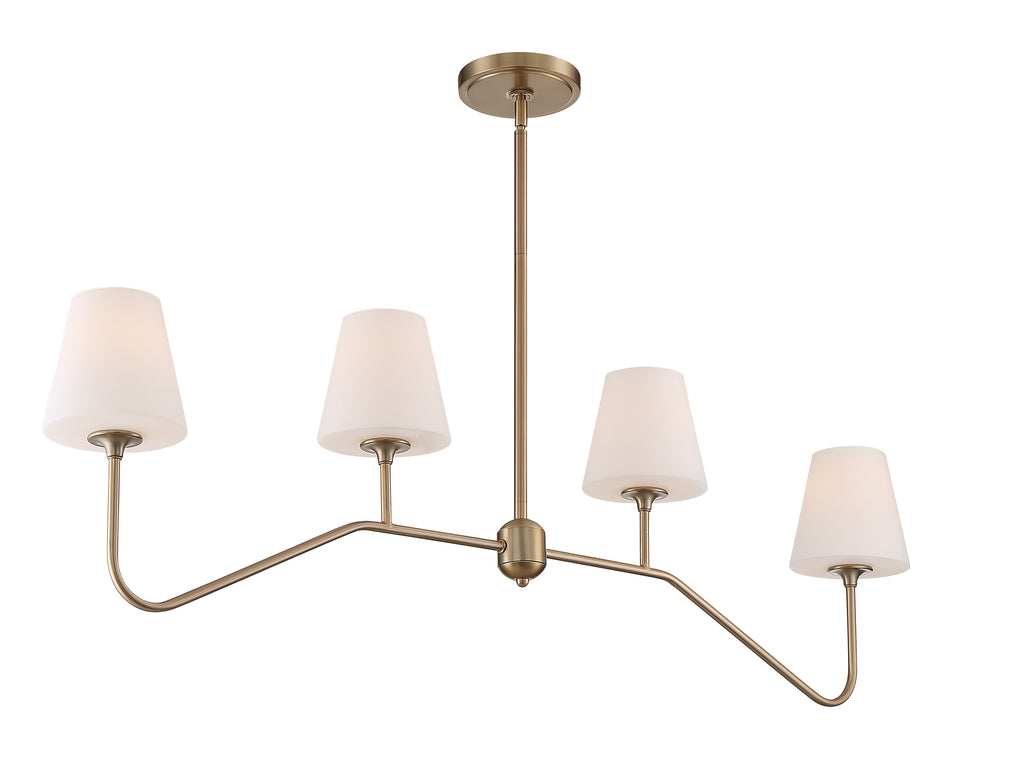 Keenan 4 Light Linear Chandelier