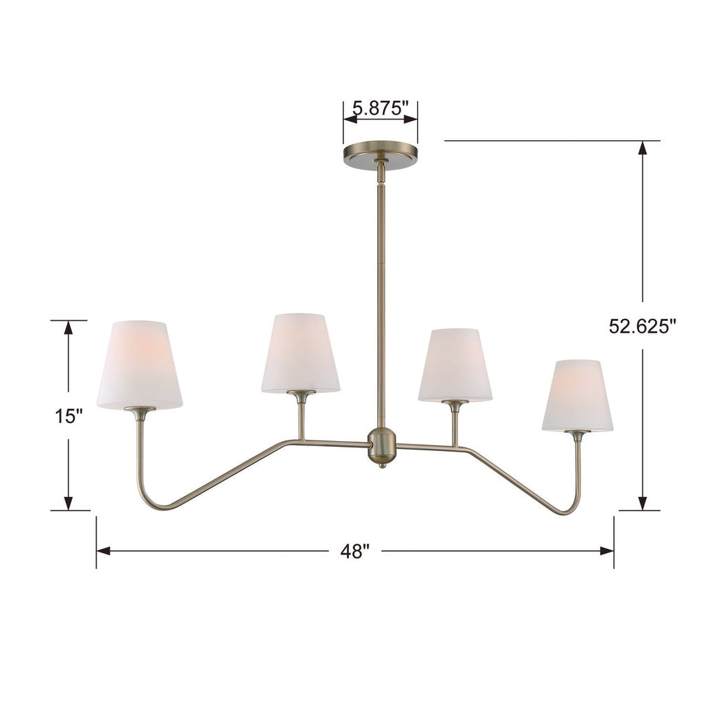 Keenan 6 Light Chandelier