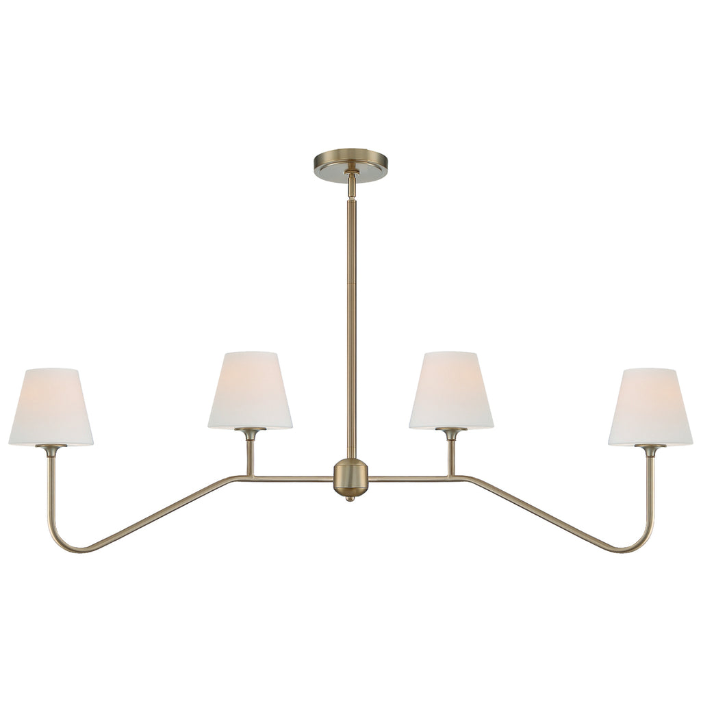 Keenan 4 Light Linear Chandelier