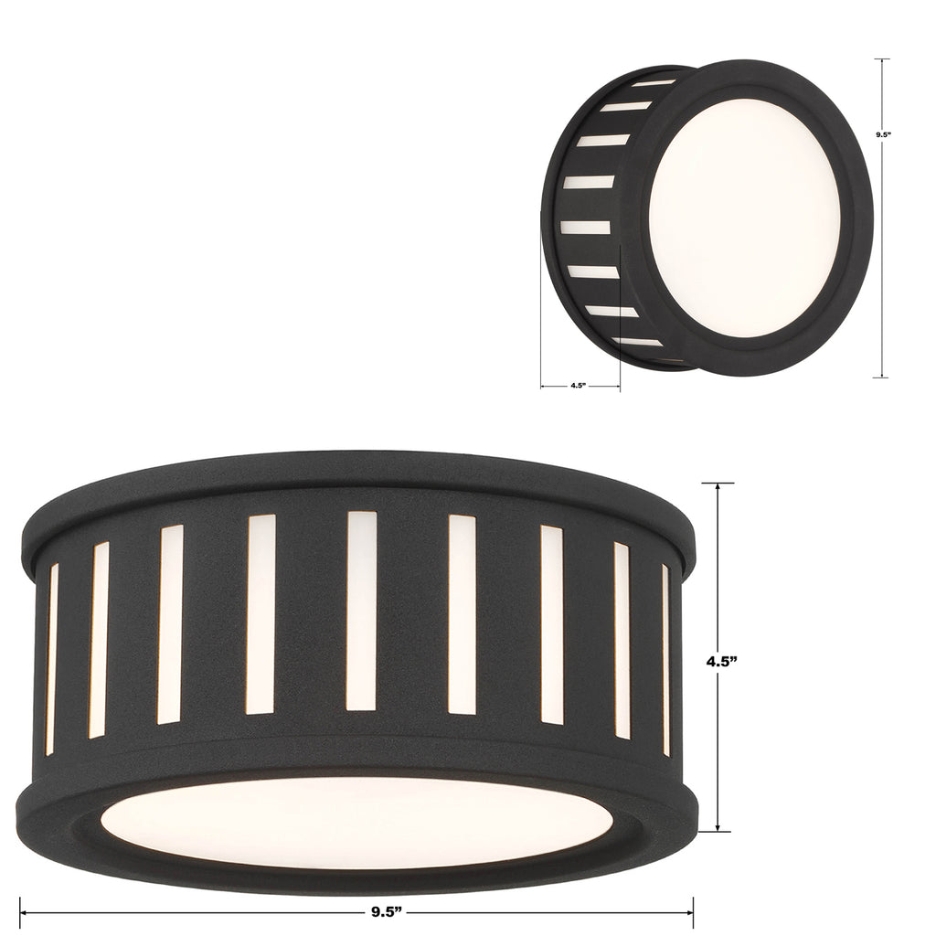 Kendal 2 Light Flush