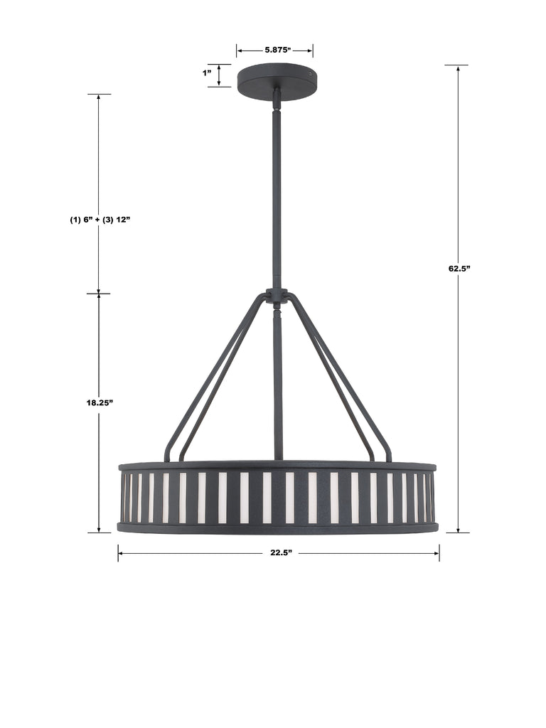 Kendal 4 Light Chandelier