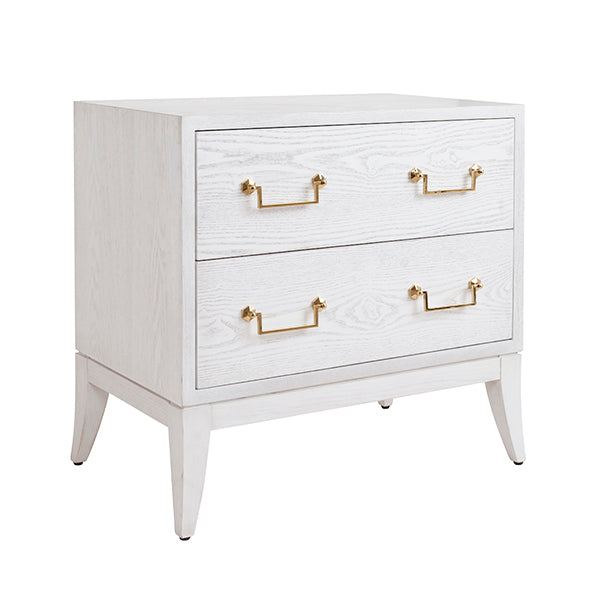 Kenna Side Table, White Washed Oak