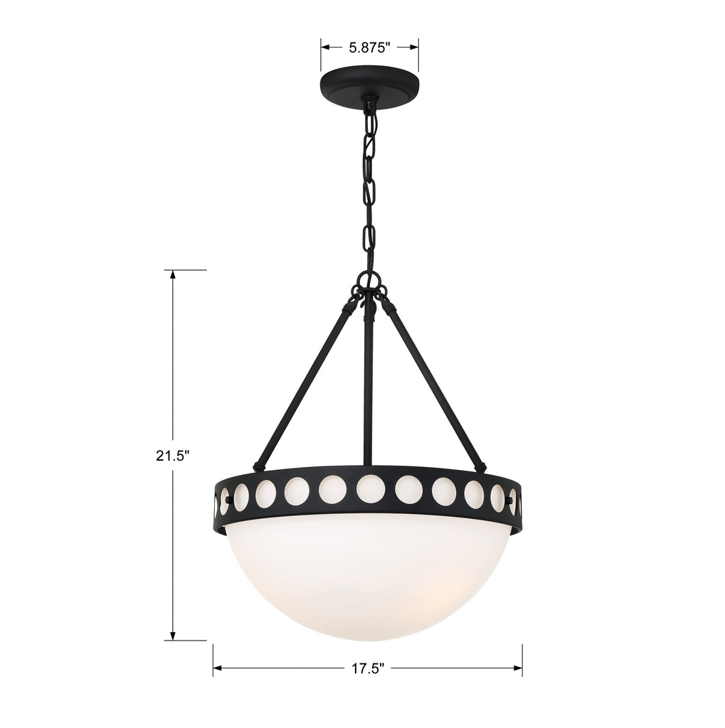 Kirby 3 Light Chandelier