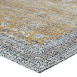 Vibe by Jaipur Living Calla Oriental Gray/ Gold Runner Rug