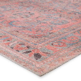 Jaipur Living Pippa Medallion Pink/ Light Blue Runner Rug