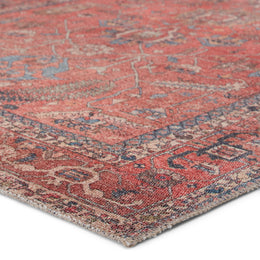 Jaipur Living Galina Oriental Red/ Blue Runner Rug