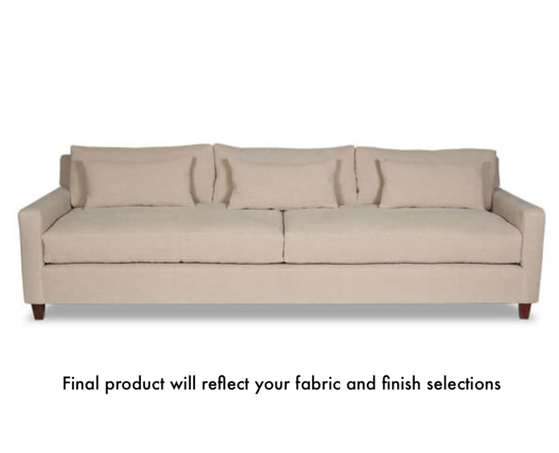 Kathy Sofa, 96" Width, Bench Cushion