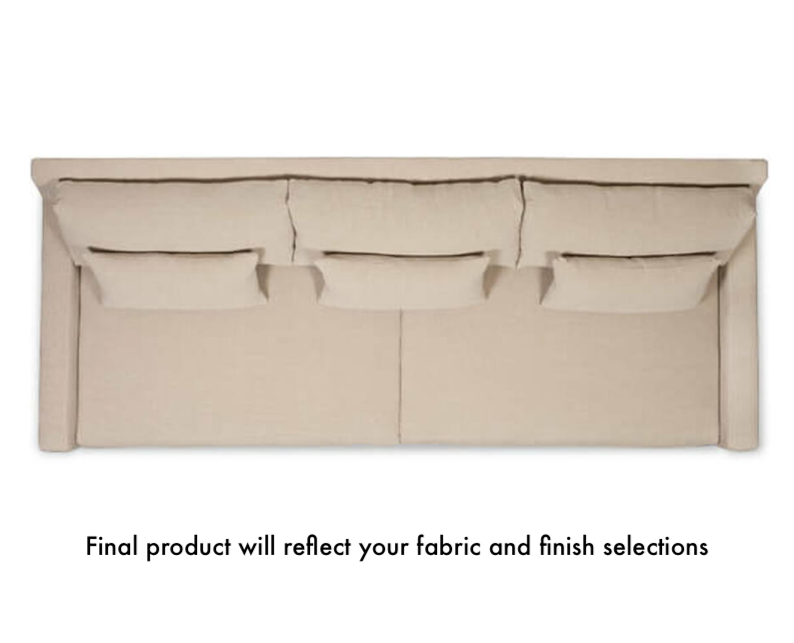 Kathy Sofa, 108" Width, Bench Cushion