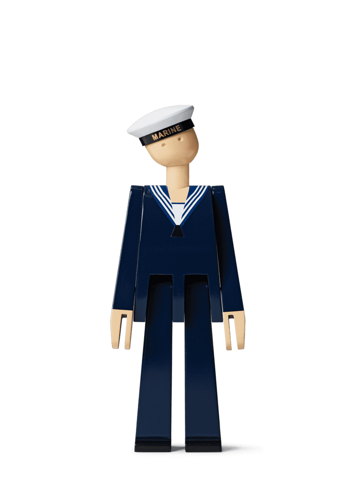Marine Dark Blue/White, Figurine