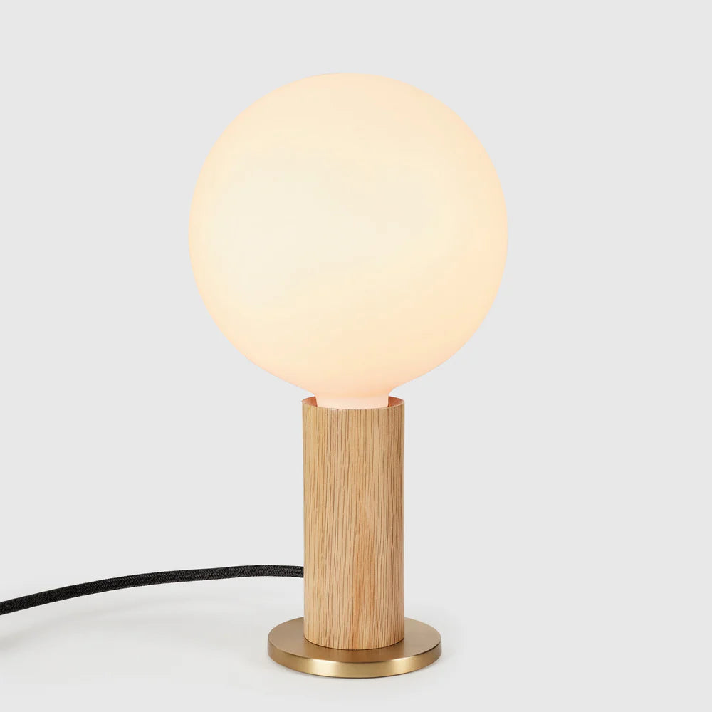 Knuckle Table Lamp with Sphere IV Bulb