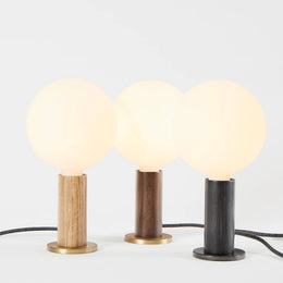 Knuckle Table Lamp with Sphere IV Bulb