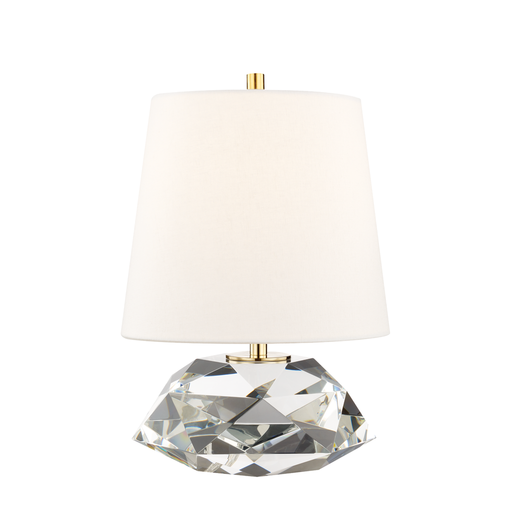 Henley Table Lamp 13" - Aged Brass