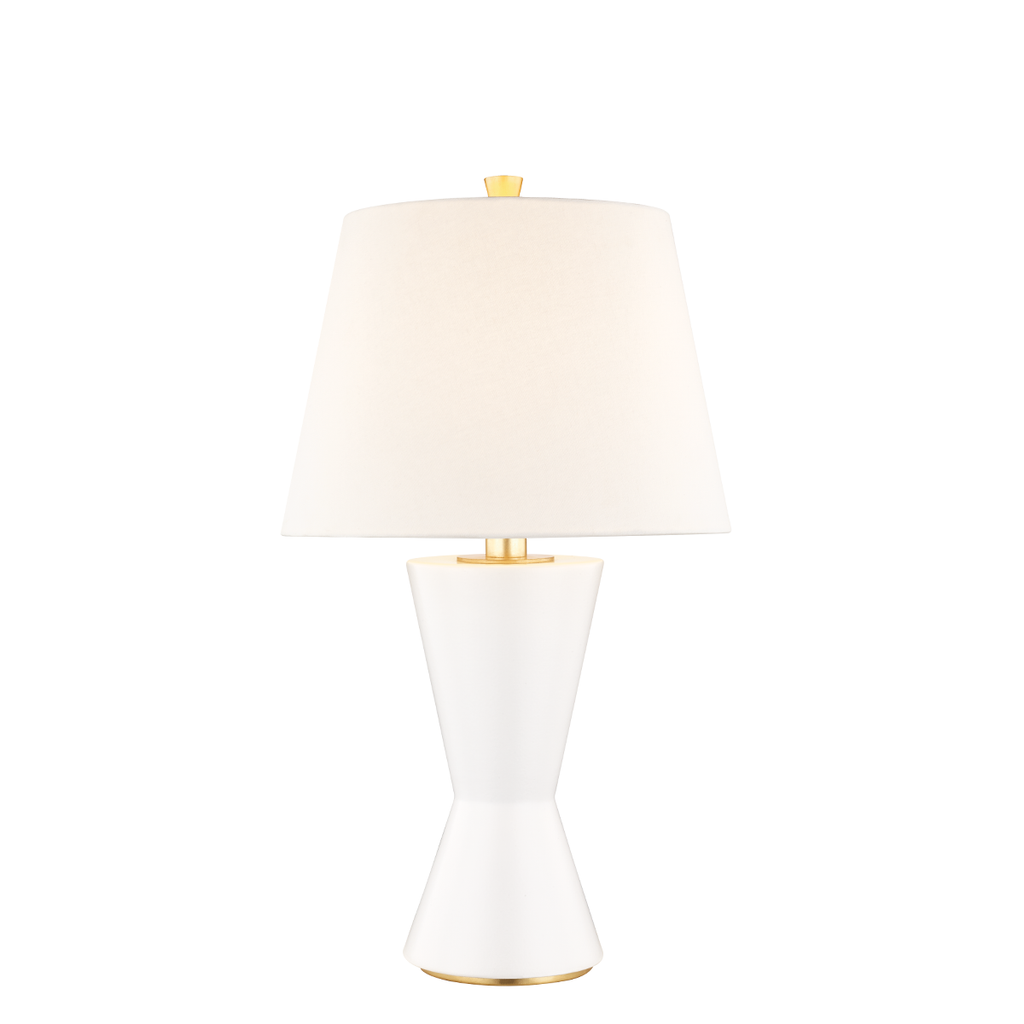 Ashland Table Lamp - Matte White